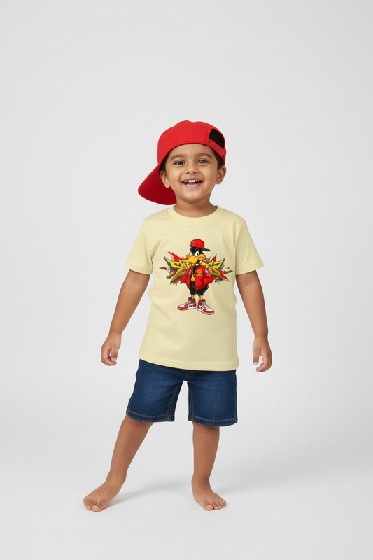 Rapper Boy's Crew Neck T-Shirt